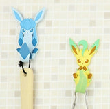 Glaceon Pokémon Tail Pettari Hook No.471 - Authentic Japanese Pokémon Center Household product 