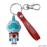 GMPLA-kun 3D Rubber Mascot Keychain - Mobile Suit Gundam - Authentic Japanese Bandai Namco Keychain 