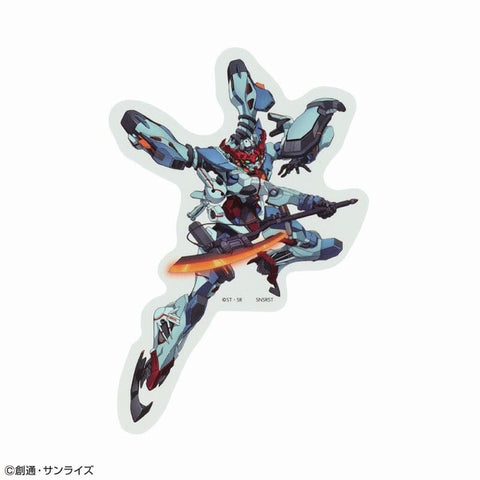 gMS-Ω GQuuuuuuX Sticker - Mobile Suit Gundam GQuuuuuuX - Authentic Japanese sun-star Sticker 