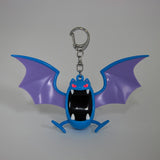 Golbat Suspicious Light Keychain CAVE DWELLER - Authentic Japanese Pokémon Center Keychain 