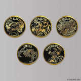 Gold Badge Collection - Final Fantasy XIV (10Pcs/BOX) - Authentic Japanese Square Enix Pin 