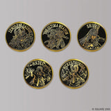 Gold Badge Collection - Final Fantasy XIV (10Pcs/BOX) - Authentic Japanese Square Enix Pin 