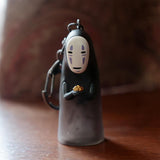 Gold Dust & No-Face Keychain - Spirited Away - Authentic Japanese Benelic Keychain 