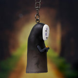 Gold Dust & No-Face Keychain - Spirited Away - Authentic Japanese Benelic Keychain 