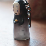 Gold Dust & No-Face Keychain - Spirited Away - Authentic Japanese Benelic Keychain 