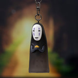 Gold Dust & No-Face Keychain - Spirited Away - Authentic Japanese Benelic Keychain 