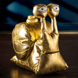 Golden Den Den Mushi Plush - ONE PIECE - Authentic Japanese TOEI ANIMATION Plush 