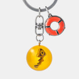 Golden Egg Keychain - SALMON RUN Splatoon 3 - Authentic Japanese Nintendo Keychain 