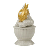 Golden Magikarp Statue Canister - Authentic Japanese Pokémon Center Bowl (ceramic) 