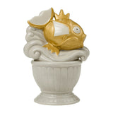 Golden Magikarp Statue Canister - Authentic Japanese Pokémon Center Bowl (ceramic) 