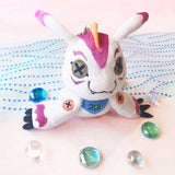 Gomamon Stitches Mascot - Digimon Adventure - Authentic Japanese TOEI ANIMATION Mascot Plush Keychain 