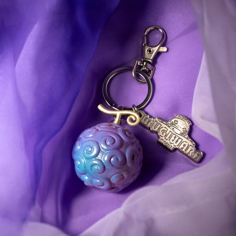 Gomu Gomu no Mi Keychain MUGIWARA STORE HARAJUKU - ONE PIECE - Authentic Japanese TOEI ANIMATION Keychain 