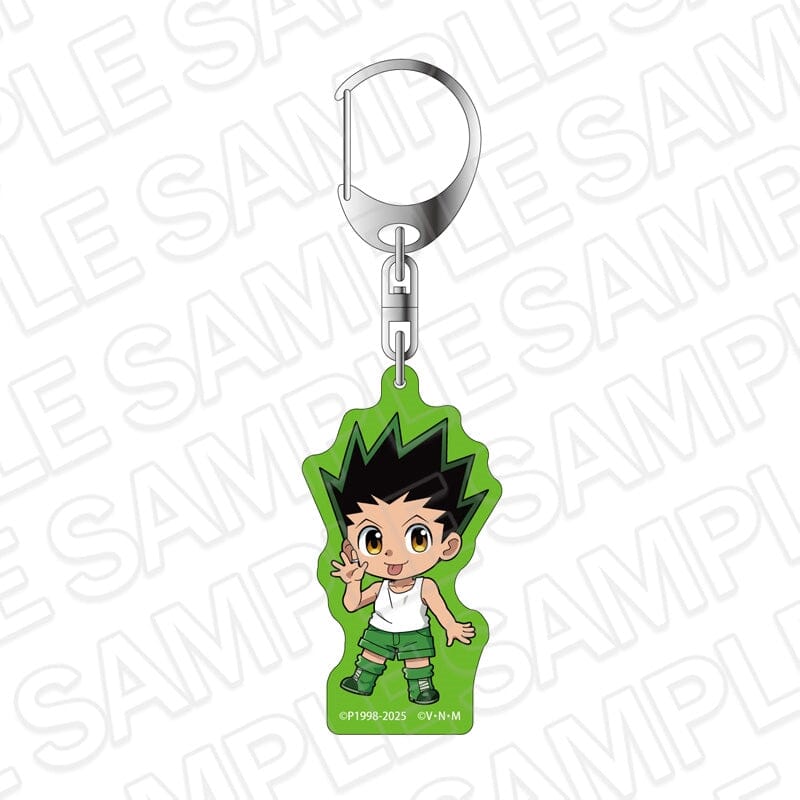 Gon Raging Keychain Gon Hologram Acrylic Keychain G.I. Arc Deformed ver. - Hunter x Hunter ...