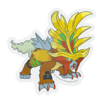 Gouging Fire Pokémon Sticker - Authentic Japanese Pokémon Center Sticker 