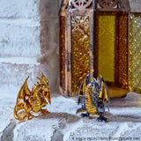 Great dragon Metallic Monsters Gallery Figure - Dragon Quest - Authentic Japanese Square Enix Figure 