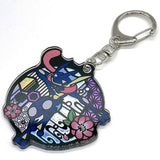 Greninja Glitter Keychain Paper-cutting Series - Authentic Japanese Pokémon Center Keychain 