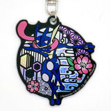Greninja Glitter Keychain Paper-cutting Series - Authentic Japanese Pokémon Center Keychain 