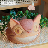 Grinning Catbus Planter - My Neighbor Totoro - Authentic Japanese Benelic Small toy 