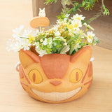 Grinning Catbus Planter - My Neighbor Totoro - Authentic Japanese Benelic Small toy 