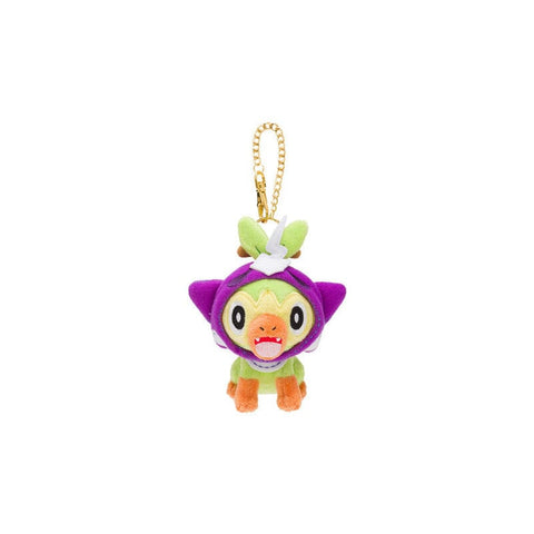 Grookey Mascot Keychain Halloween Galar Garden - Authentic Japanese Pokémon Center Plush 