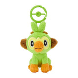 Grookey Mascot Plush With Carabiner - Authentic Japanese Pokémon Center Mascot Plush Keychain 