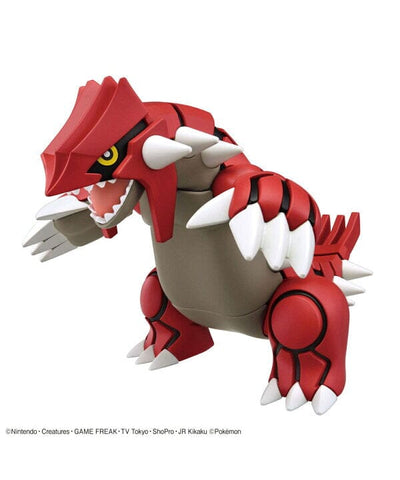 Groudon Figure Pokémon PLAMO (Plastic Model) Collection No.54 BANDAI - Authentic Japanese Bandai Namco Figure 