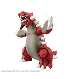 Groudon Figure Pokémon PLAMO (Plastic Model) Collection No.54 BANDAI - Authentic Japanese Bandai Namco Figure 