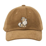 Growlithe Corduroy Hat - My Little Bestie - Authentic Japanese Pokémon Center Hat 