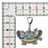 Guzzlord - National Pokédex Metal Charm Keychain #799 - Authentic Japanese Pokémon Center Keychain 