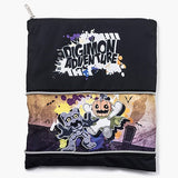 Halloween Flat Extensive Pouch - Digimon Adventure - Authentic Japanese TOEI ANIMATION Pouch Bag 