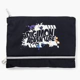 Halloween Flat Extensive Pouch - Digimon Adventure - Authentic Japanese TOEI ANIMATION Pouch Bag 