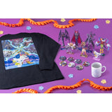 Halloween Long Sleeve T-Shirt - Digimon Adventure - Authentic Japanese TOEI ANIMATION T-shirt (cotton) 