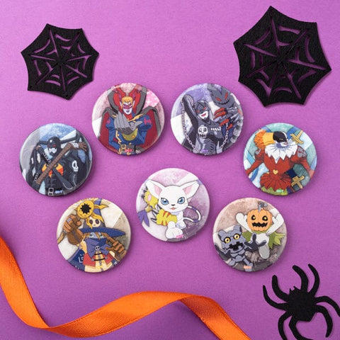 Halloween Tin Badge - Digimon Adventure (1Pcs/Random) - Authentic Japanese TOEI ANIMATION Pin 