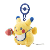 Hamburger Pikachu Mascot Plush PIKACHU DINER - Authentic Japanese Pokémon Center Mascot Plush Keychain 