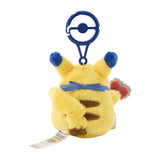 Hamburger Pikachu Mascot Plush PIKACHU DINER - Authentic Japanese Pokémon Center Mascot Plush Keychain 