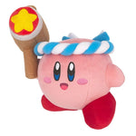 Hammer Kirby Plush (S) KP62 Kirby ALL STAR COLLECTION - Authentic Japanese San-ei Boeki Plush 