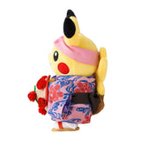 Hanagasa Matsuri Pretend Pikachu Plush - Pokémon Center Tōhoku R - Authentic Japanese Pokémon Center Plush 