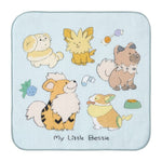 Hand Towel Sitting - My Little Bestie - Authentic Japanese Pokémon Center Towel (cotton) 