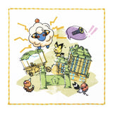 Hand Towel Wild Zone "An Elegant Day in Lumiose" - Authentic Japanese Pokémon Center Merch 