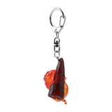 Hanging Calcifer Keychain - Howl's Moving Castle - Authentic Japanese Benelic Keychain 