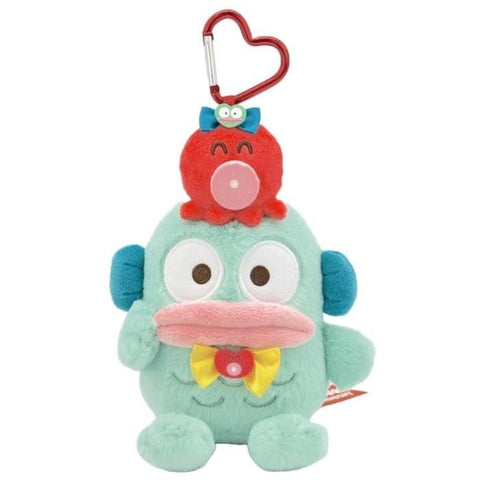 Hangyodon 40th Anniversary Mascot Plush W/Heart Key Ring - Sanrio Characters - Authentic Japanese Nakajima Corporation Mascot Plush Keychain 