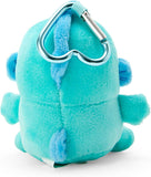 Hangyodon Mini Mascot Plush With Heart Key Ring - Sanrio Characters - Authentic Japanese Sanrio Mascot Plush Keychain 
