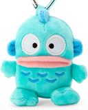 Hangyodon Mini Mascot Plush With Heart Key Ring - Sanrio Characters - Authentic Japanese Sanrio Mascot Plush Keychain 