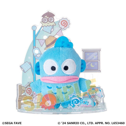 Hangyodon Plush & Acrylic Stand Display Set - My Hero Academia - Authentic Japanese SEGA Plush 