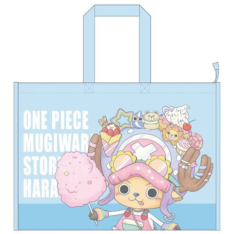 HARAJUKU CHOPPER Shopping Bag L (BLUE) - ONE PIECE - Authentic Japanese TOEI ANIMATION Pouch Bag 