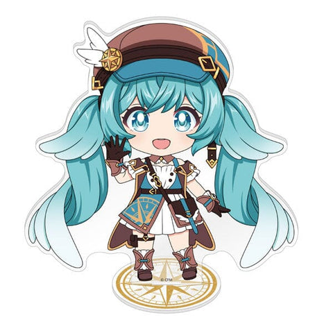 Hatsune Miku Acrylic Stand A Nendoroid #100 Commemorative Exhibition - Authentic Japanese Caravan Acrylic Stand 