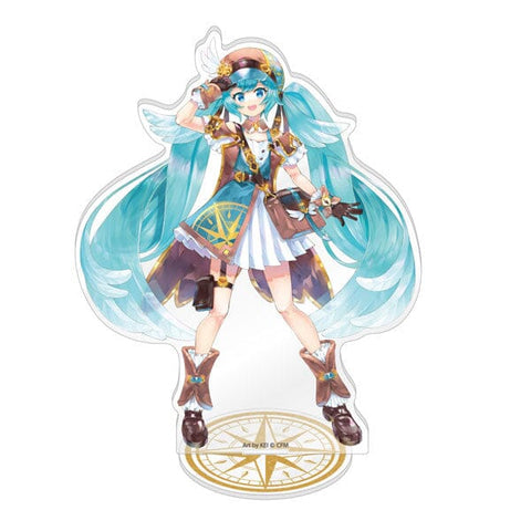 Hatsune Miku Acrylic Stand B Nendoroid #100 Commemorative Exhibition - Authentic Japanese Caravan Acrylic Stand 