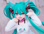 Hatsune Miku Desktop Cute Figure Nekomimi ver. - Authentic Japanese TAITO Figure 