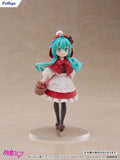 Hatsune Miku DeskTop Fairy Figure Little Red Riding Hood ver. - VOCALOID Series - Authentic Japanese FuRyu Figure 