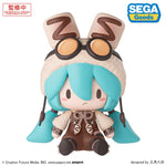 Hatsune Miku Figure Series FuwaPuchi Deformed Marshmallow Hot Cocoa - Authentic Japanese SEGA Figure 